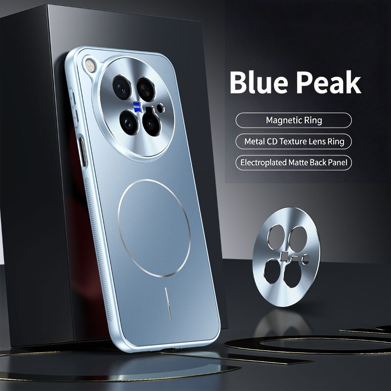 Matte Hard Pc Back Case - Funda protectora de metal para la