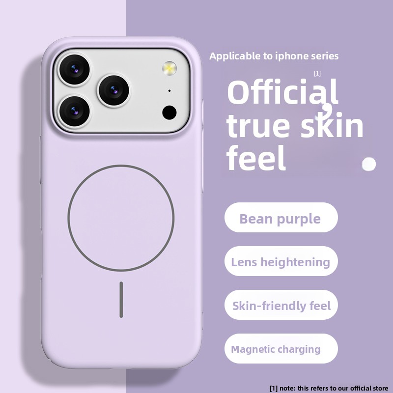Liquid Silicone Magnetic Phone Case - Funda de Silicona Líquida Suave Mate