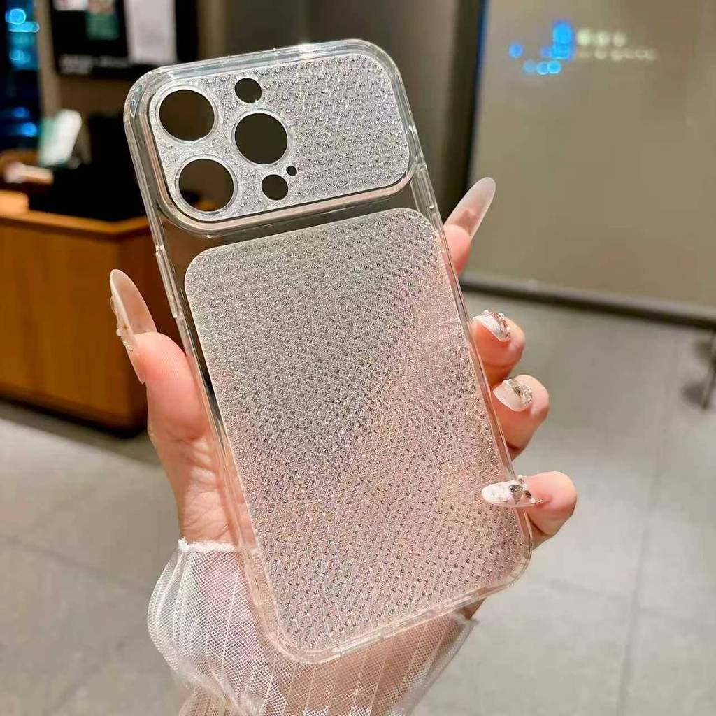 Funda transparente de malla pa - Heat Dissipation Mesh Breathable Case reseña y precio