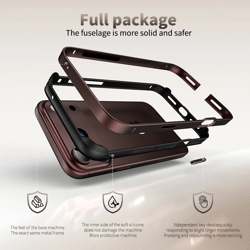 Carcasa híbrida de silicona y  - Metal Bumper Aluminum Frame Case reseña y precio