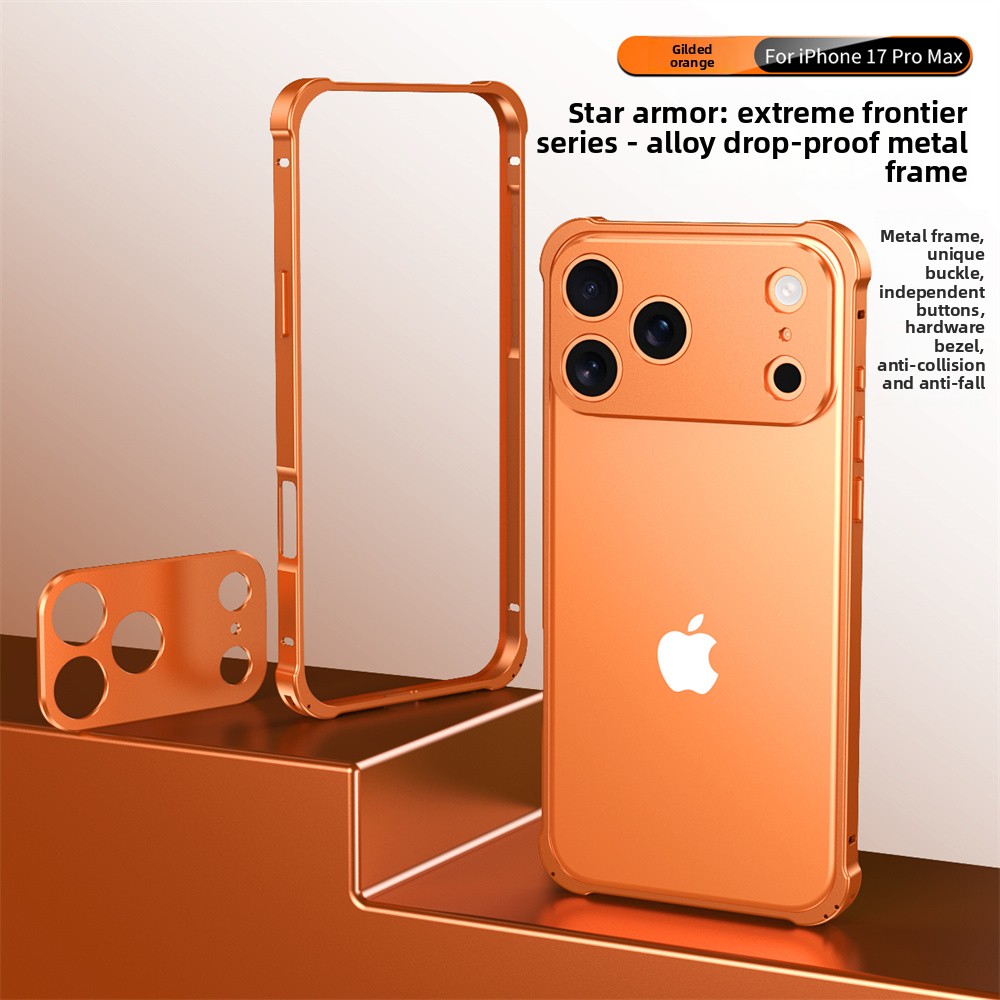 Funda de teléfono con marco de - Metal Bumper Aluminum Frame Case reseña y precio