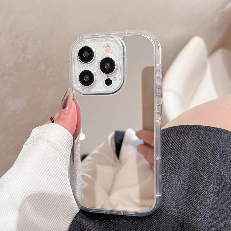 Funda de espejo de maquillaje  - Clear Shockproof Bumper Case reseña y precio
